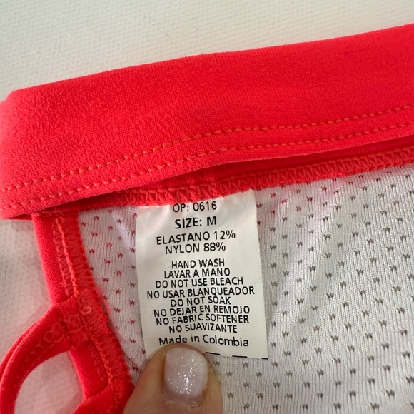 Lavaloka Activewear Bright Orange Strappy Sports Bra. NWT. SAMPLE SALE. - Picture 5 of 8